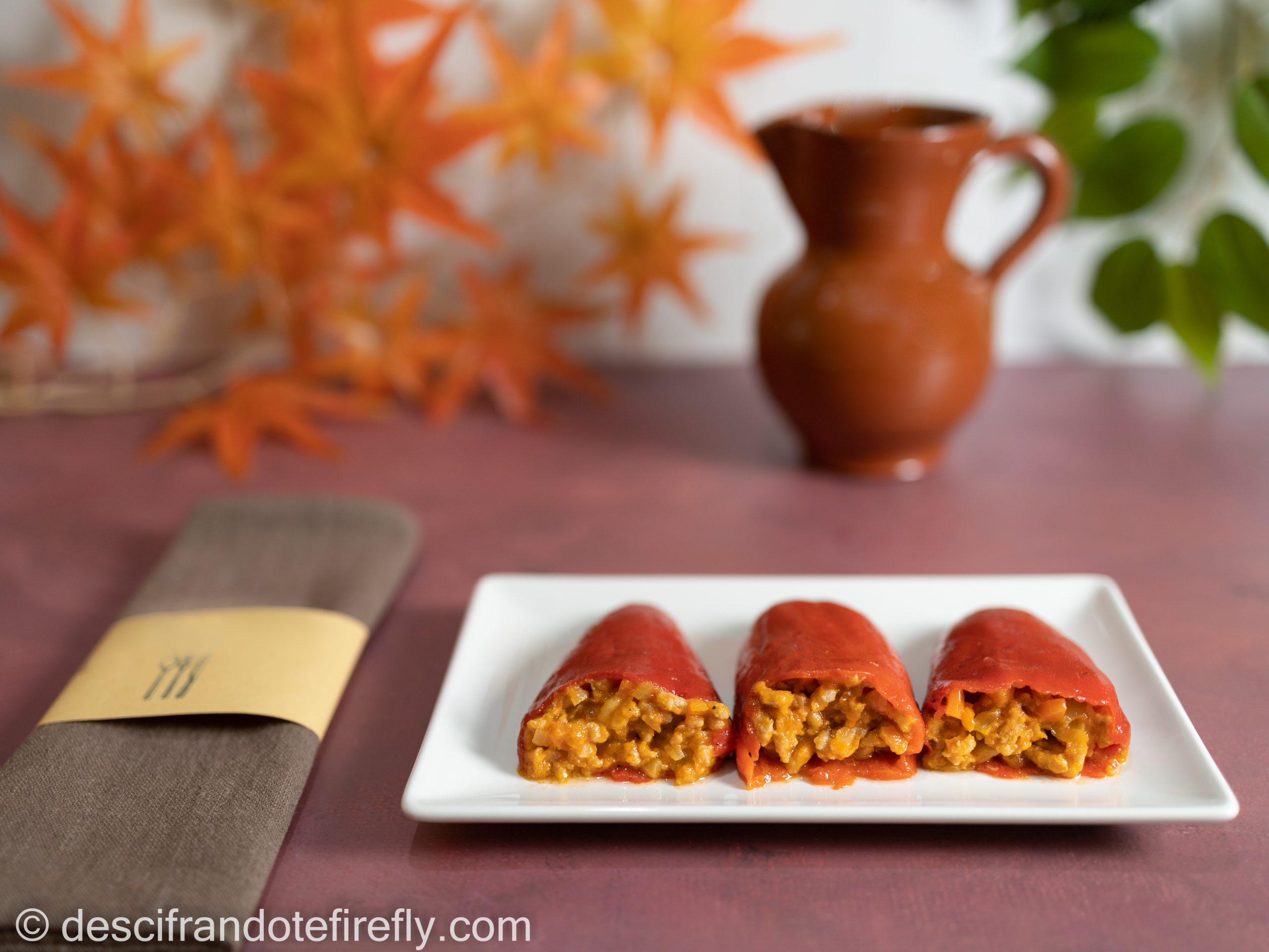 Pimientos del piquillo rellenos de carne